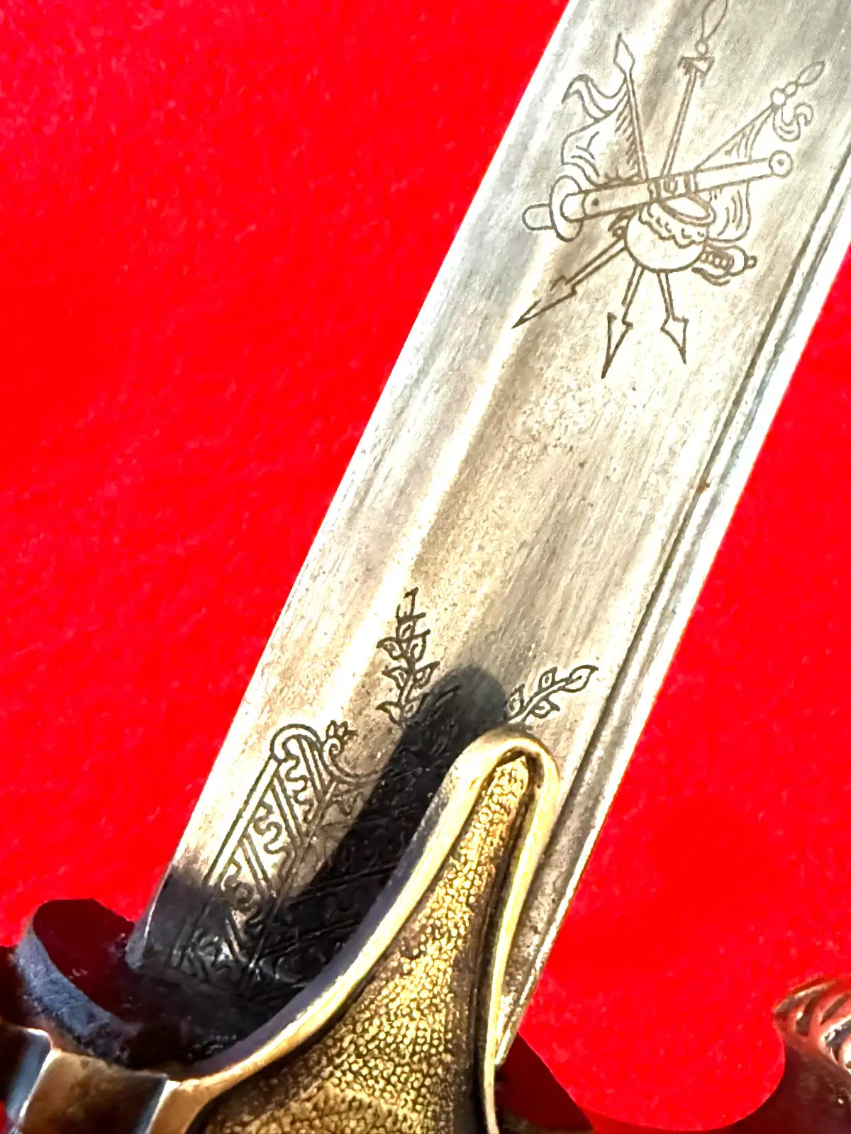 French Napoleonic Officer Sword Lion Pommel - View 16