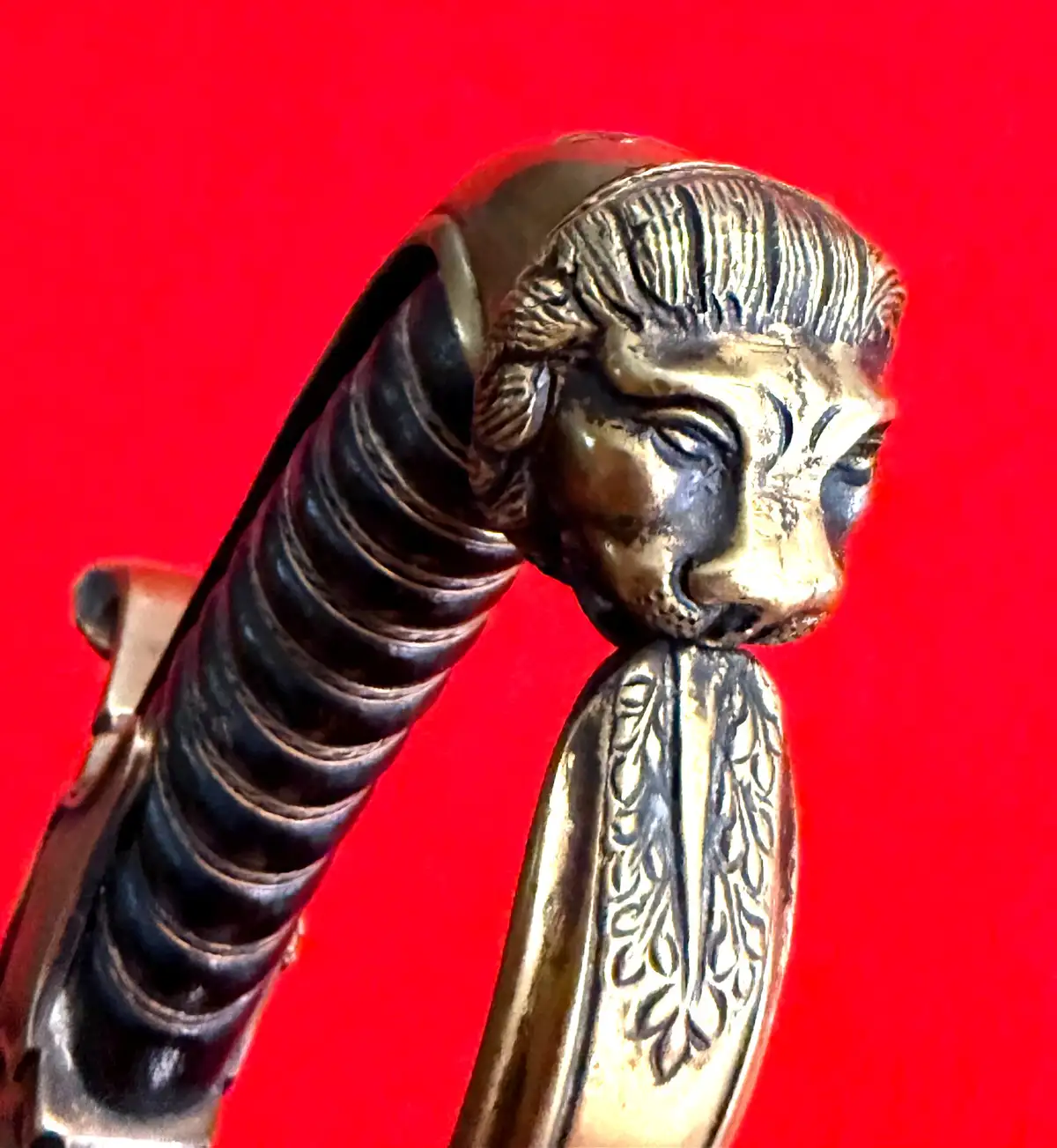 French Napoleonic Officer Sword Lion Pommel - View 22
