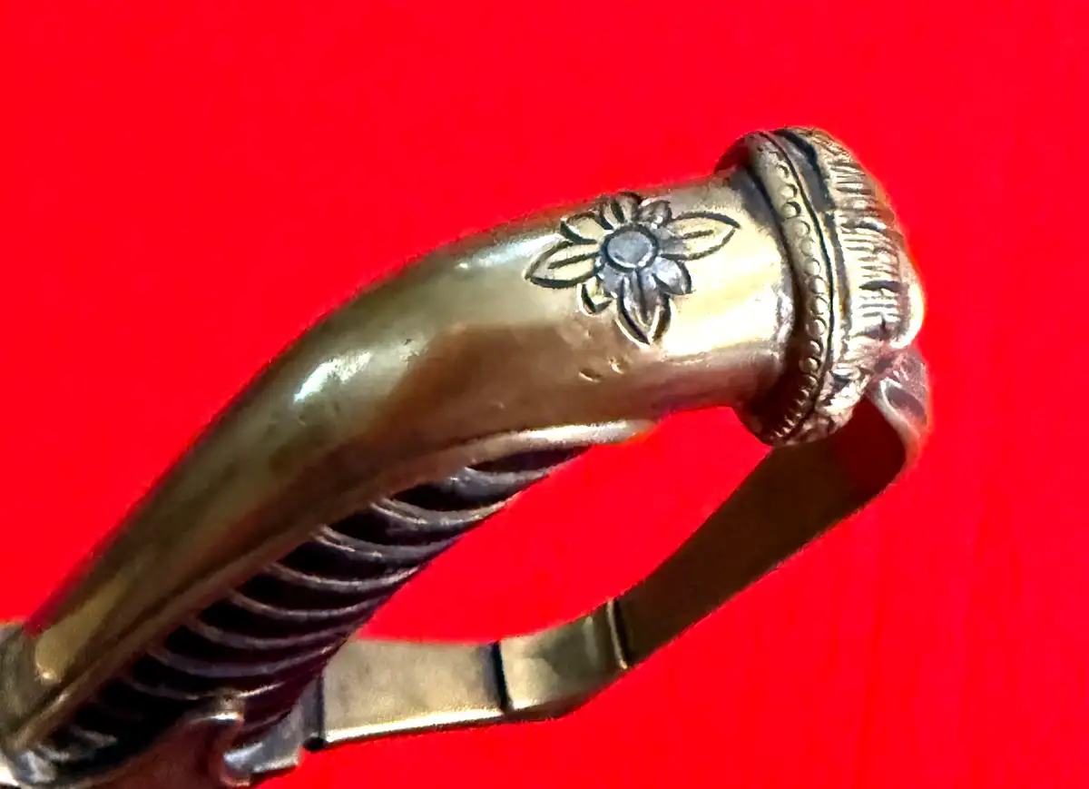French Napoleonic Officer Sword Lion Pommel - View 23