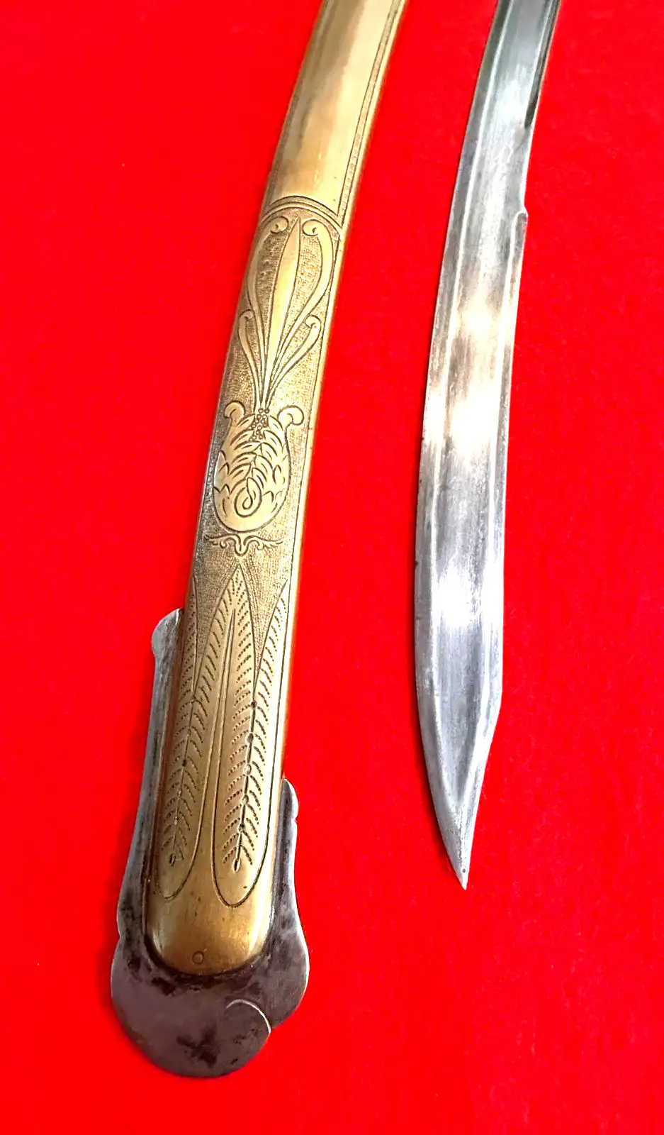 French Napoleonic Officer Sword Lion Pommel - View 5