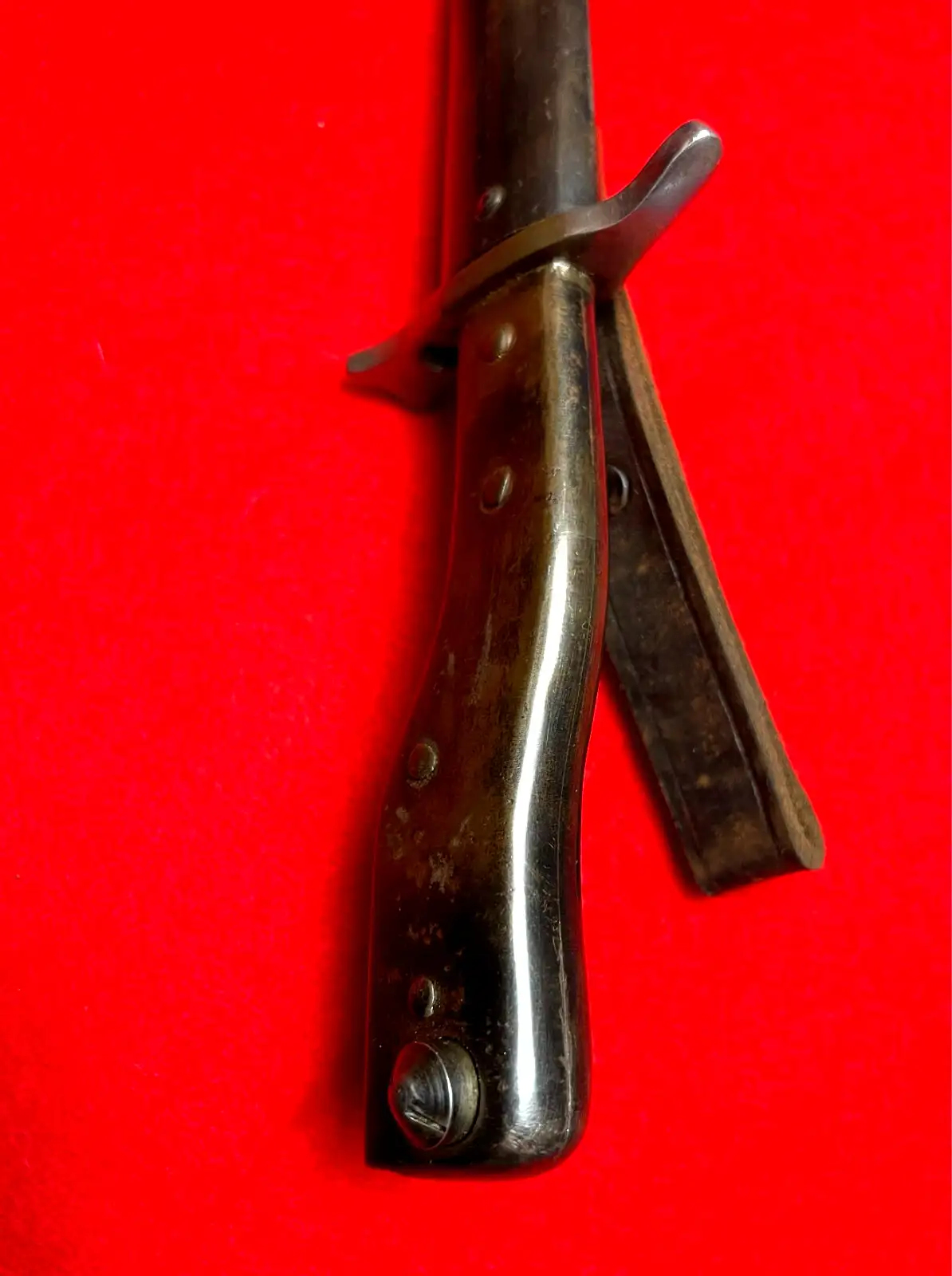 German WW1 Ersatz M1915 Bayonet Erfurt Marked - View 10