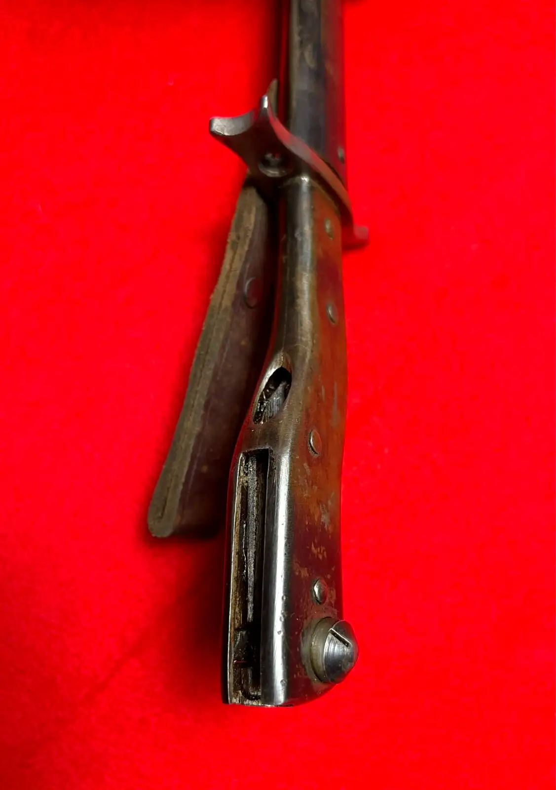 German WW1 Ersatz M1915 Bayonet Erfurt Marked - View 11