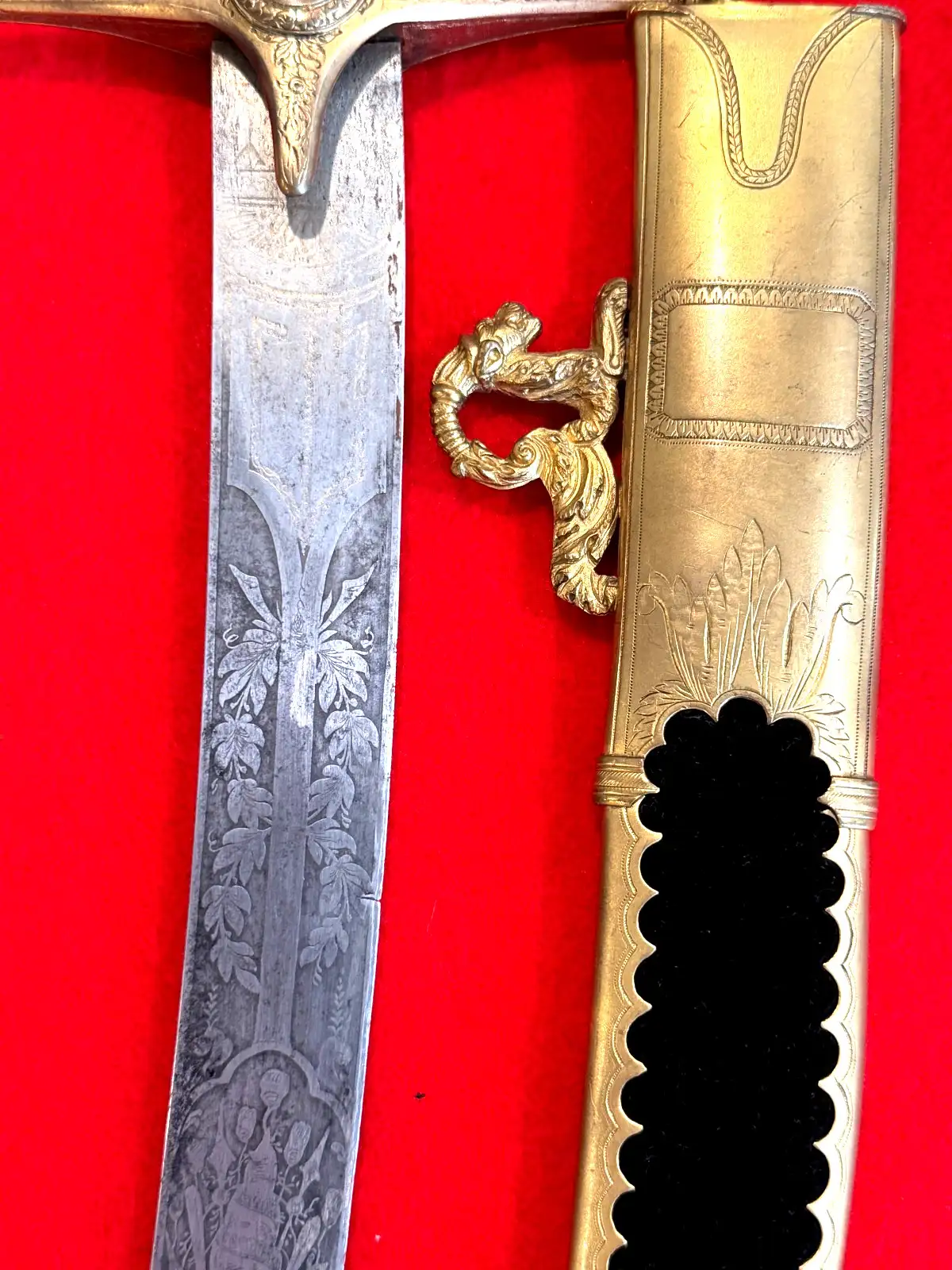 British Georgian Mameluke Officer Sabre - View 13