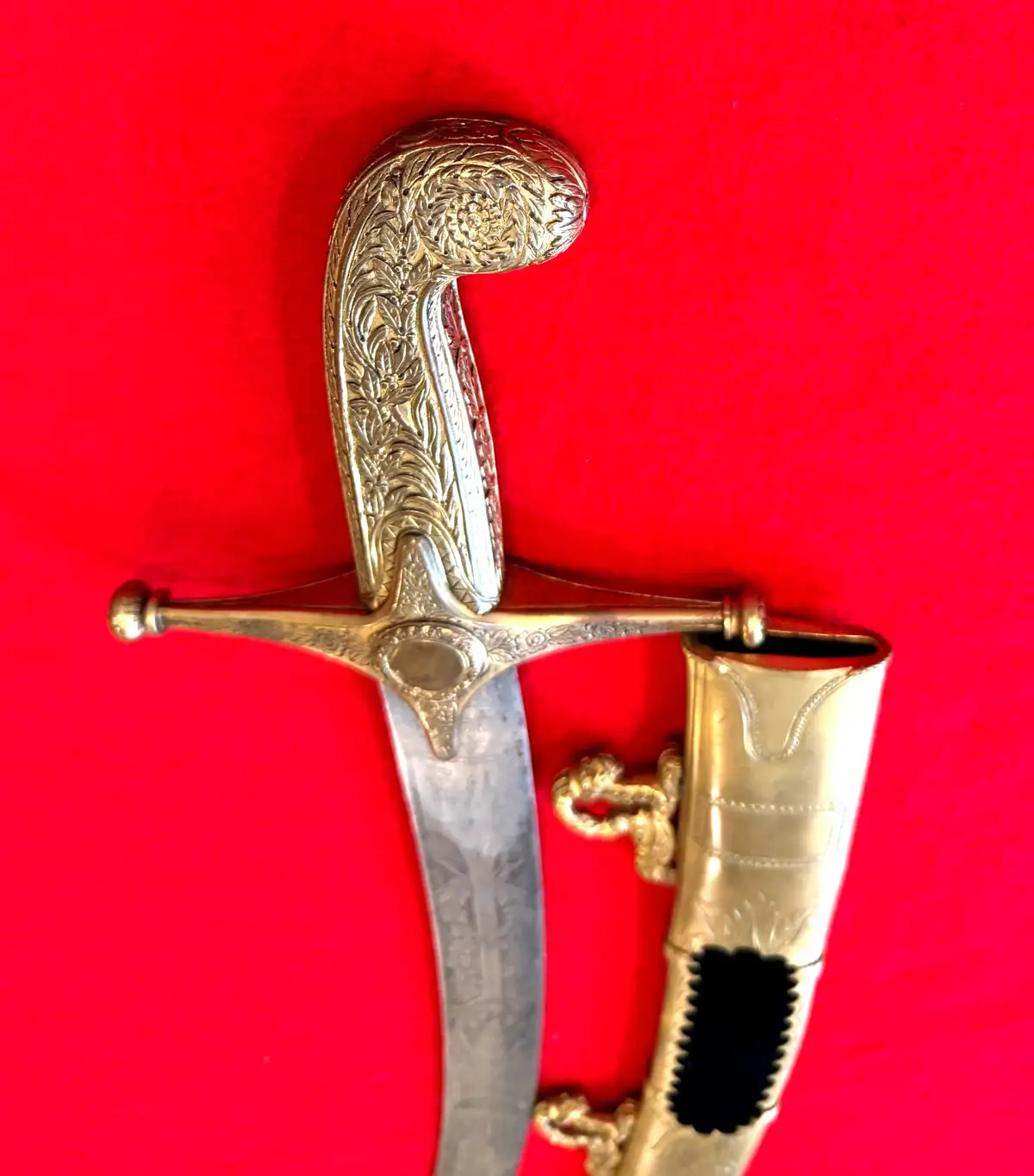 British Georgian Mameluke Officer Sabre - View 14