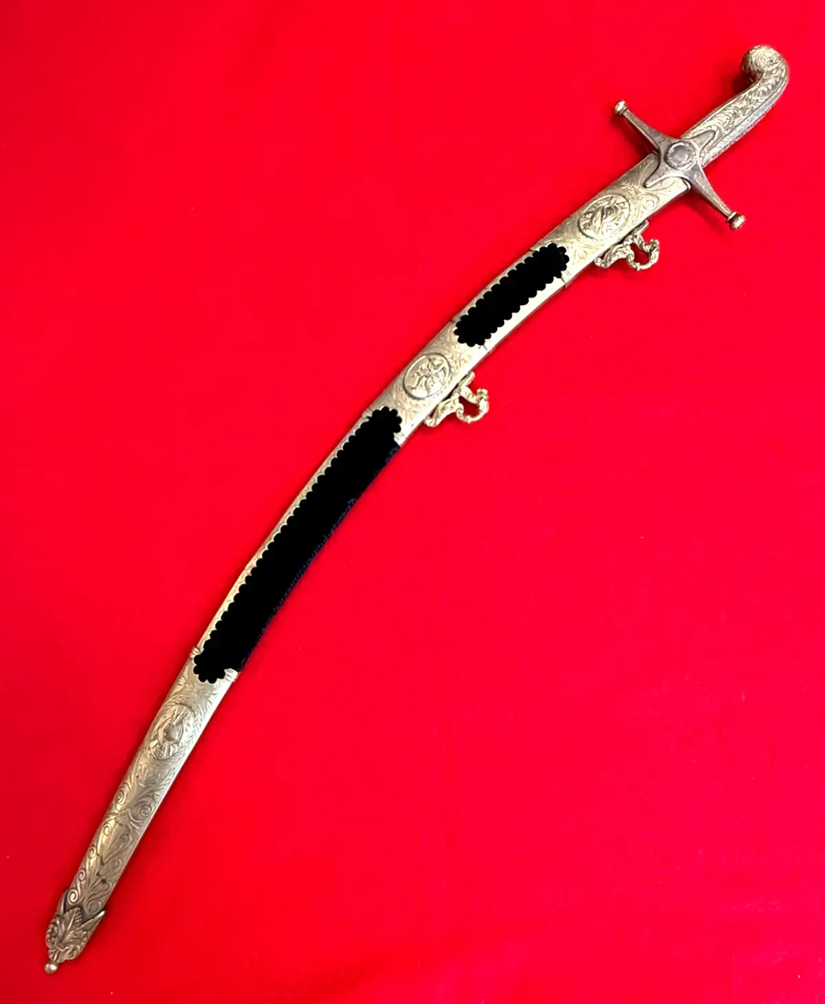British Georgian Mameluke Officer Sabre alternate view