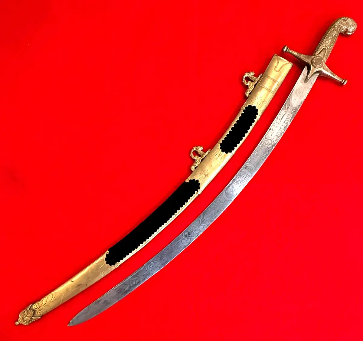 British Georgian Mameluke Officer Sabre - View 3