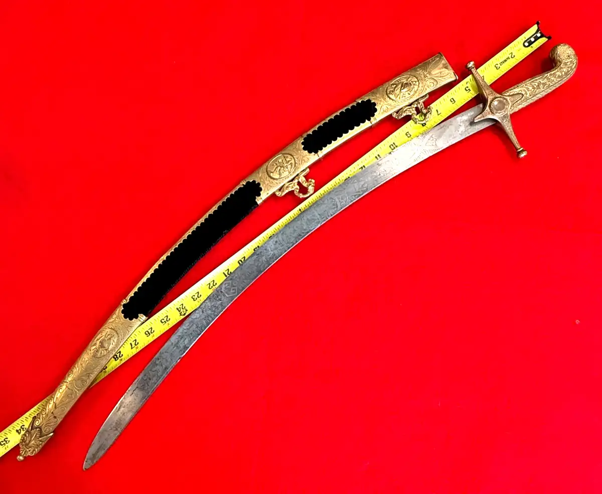 British Georgian Mameluke Officer Sabre - View 4