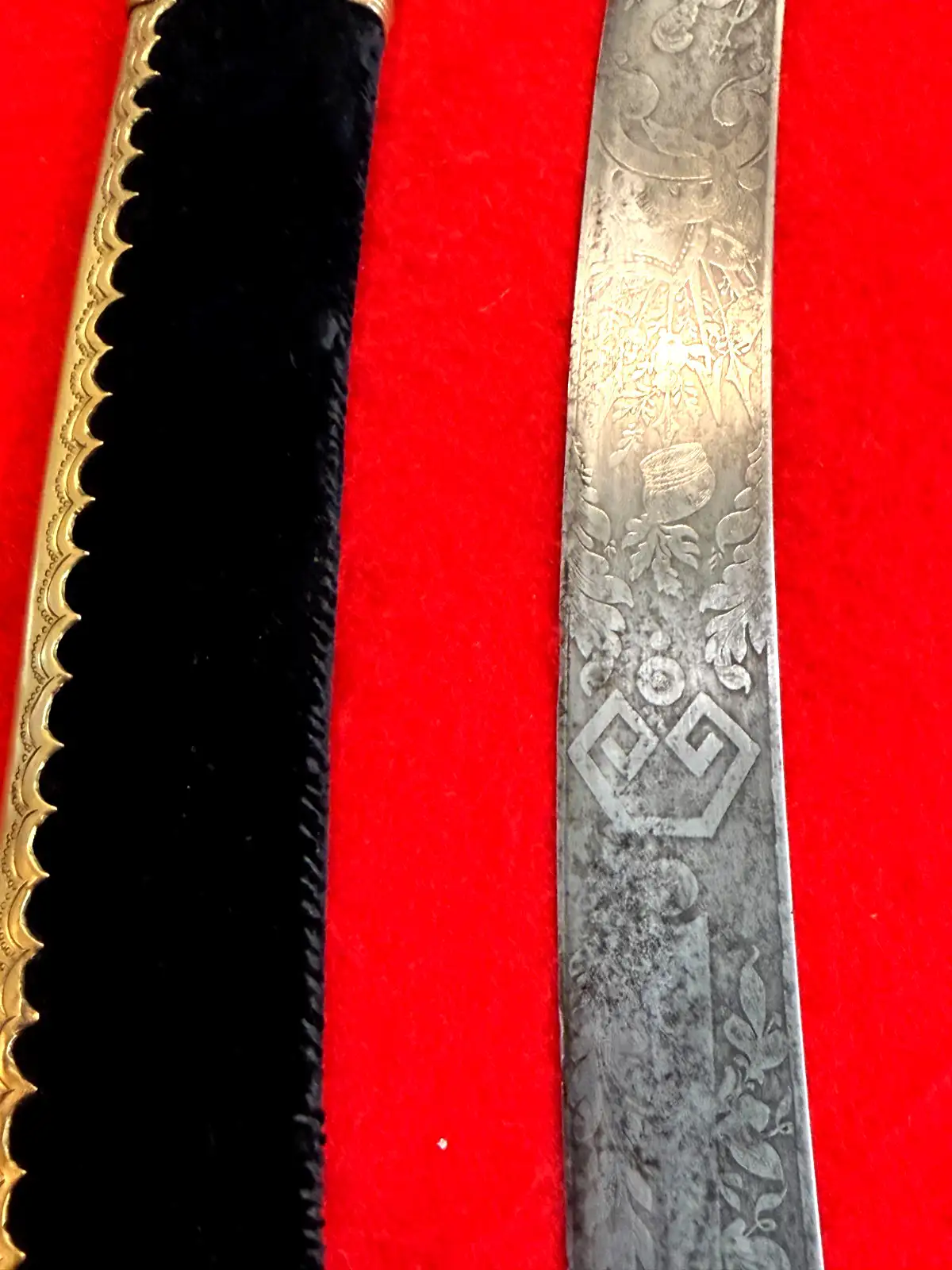British Georgian Mameluke Officer Sabre - View 7