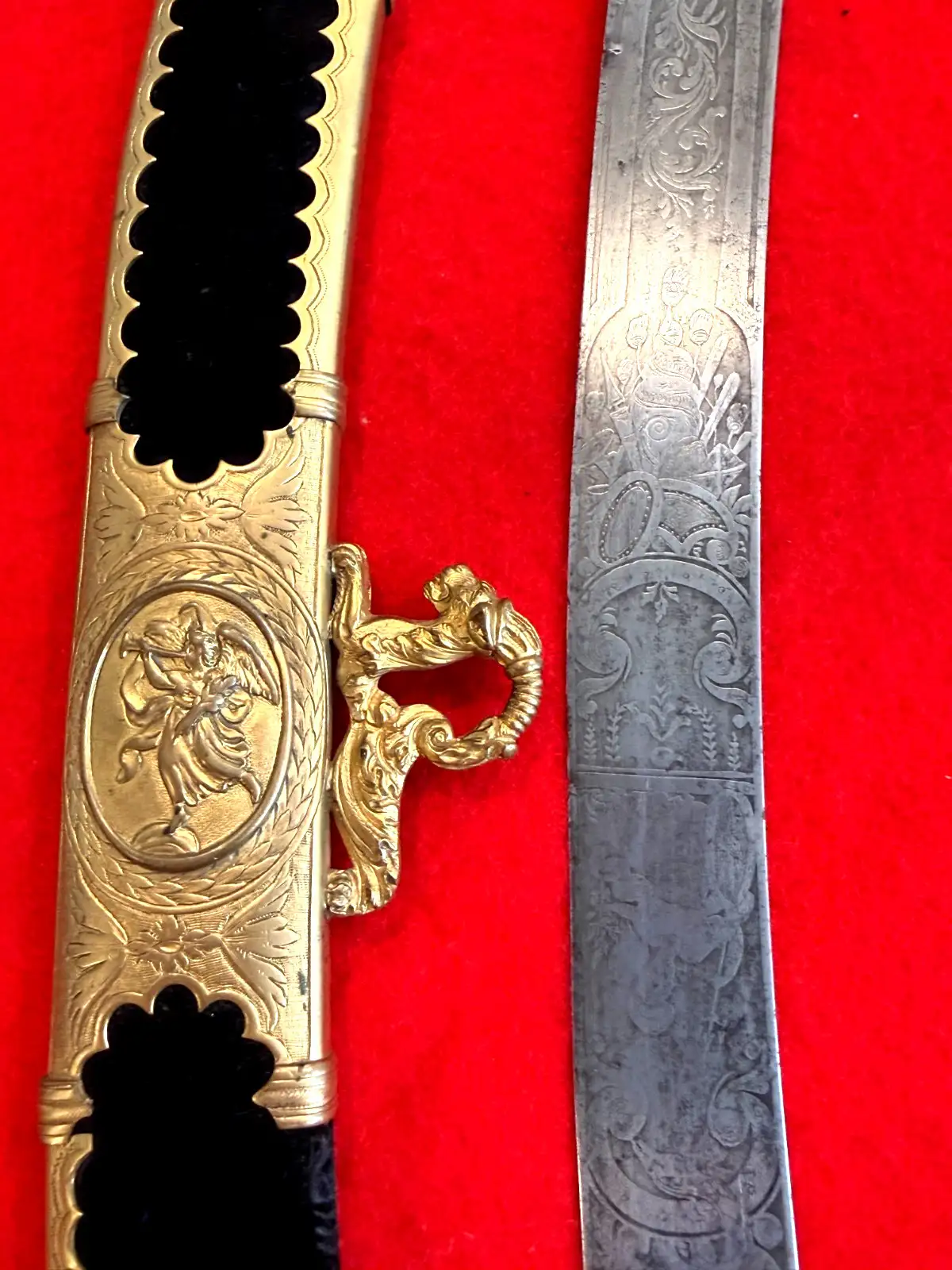British Georgian Mameluke Officer Sabre - View 8