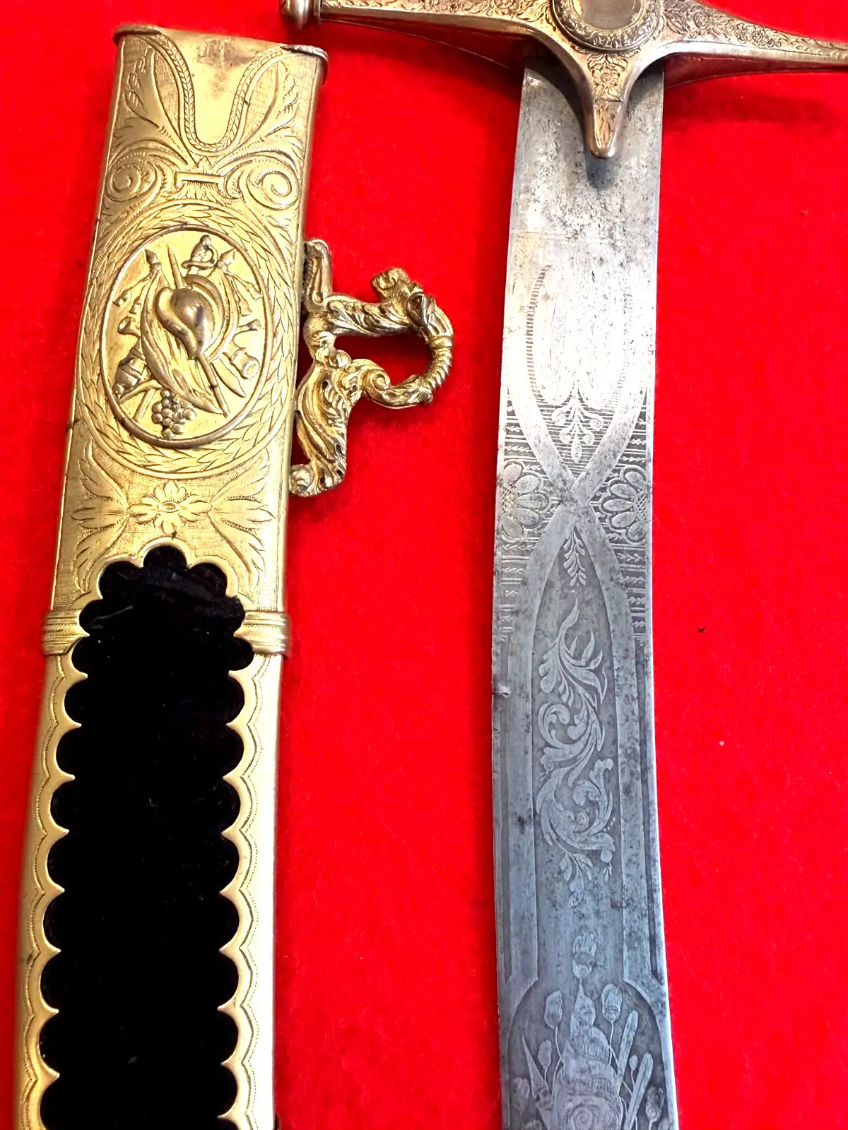 British Georgian Mameluke Officer Sabre - View 9