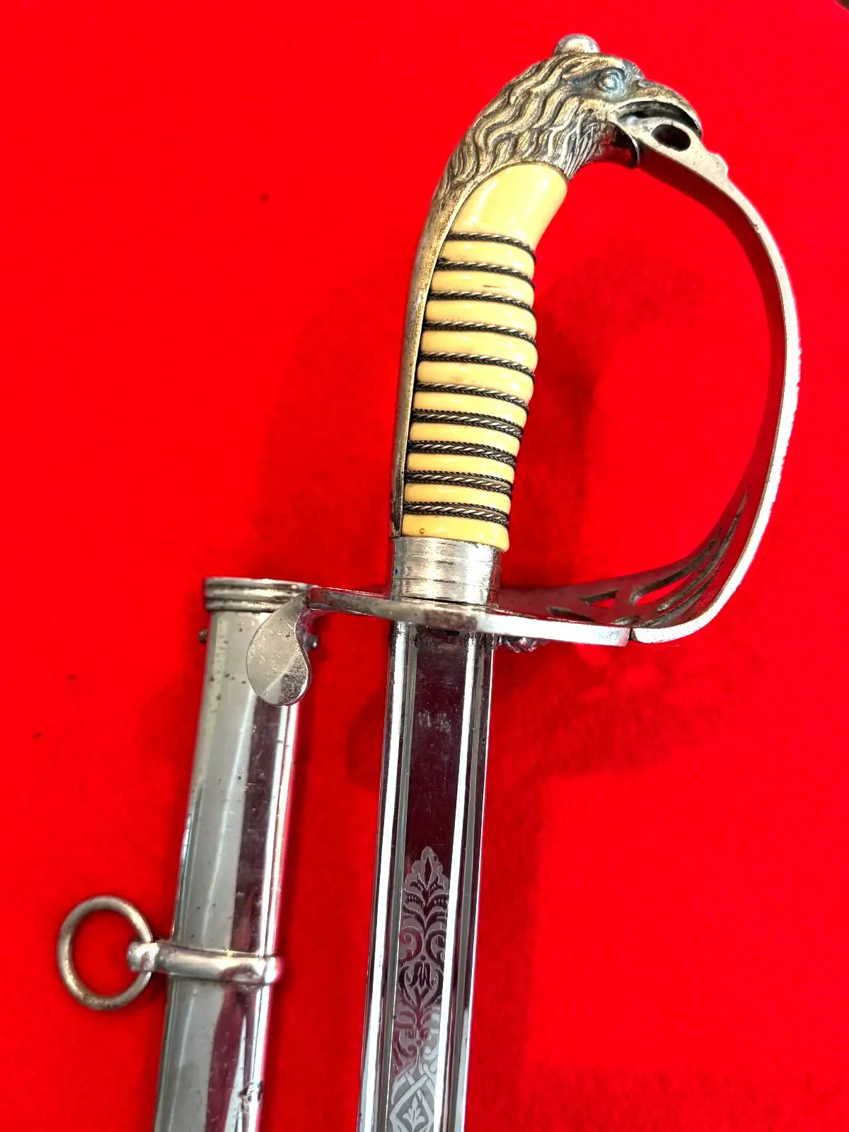 Mexican Revolution Officer Sword Toledo Blade - View 12