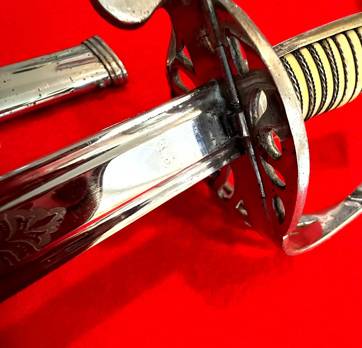 Mexican Revolution Officer Sword Toledo Blade - View 13