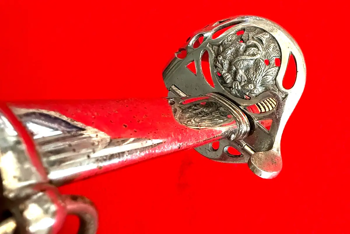 Mexican Revolution Officer Sword Toledo Blade - View 14