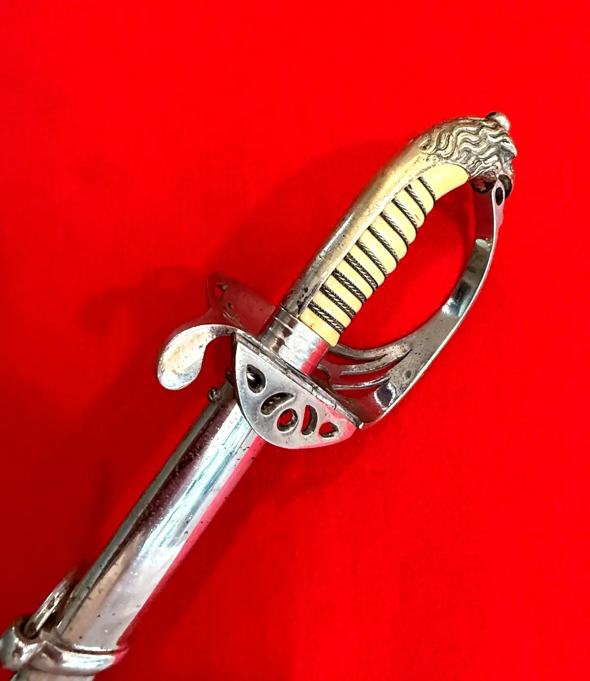 Mexican Revolution Officer Sword Toledo Blade - View 16