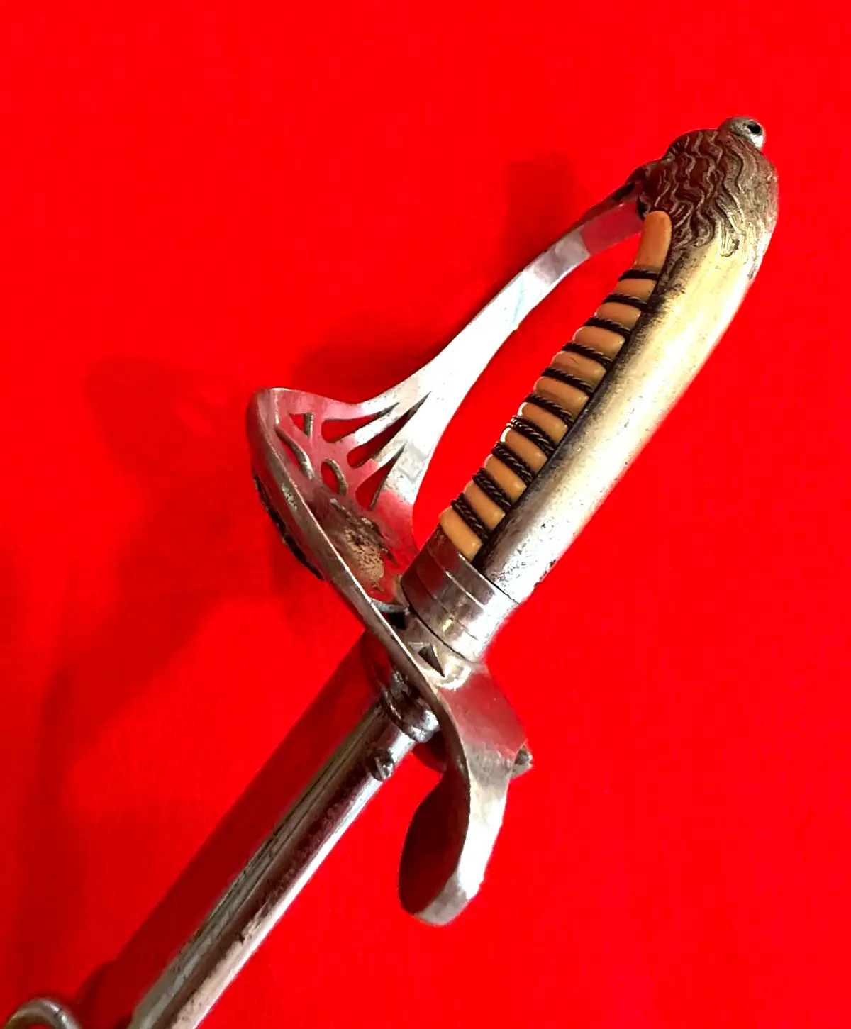 Mexican Revolution Officer Sword Toledo Blade - View 17