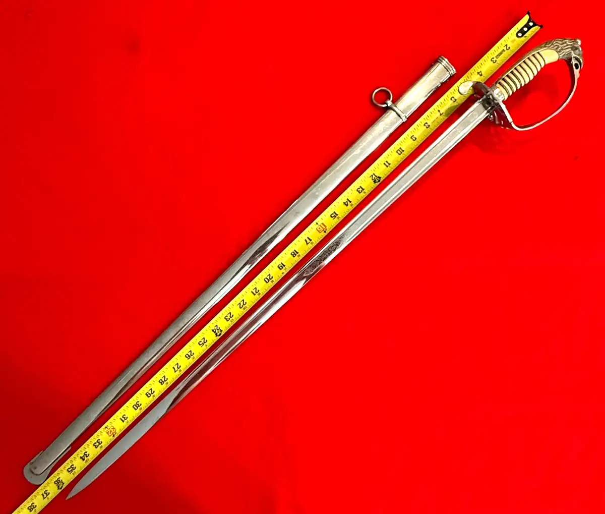 Mexican Revolution Officer Sword Toledo Blade - View 3