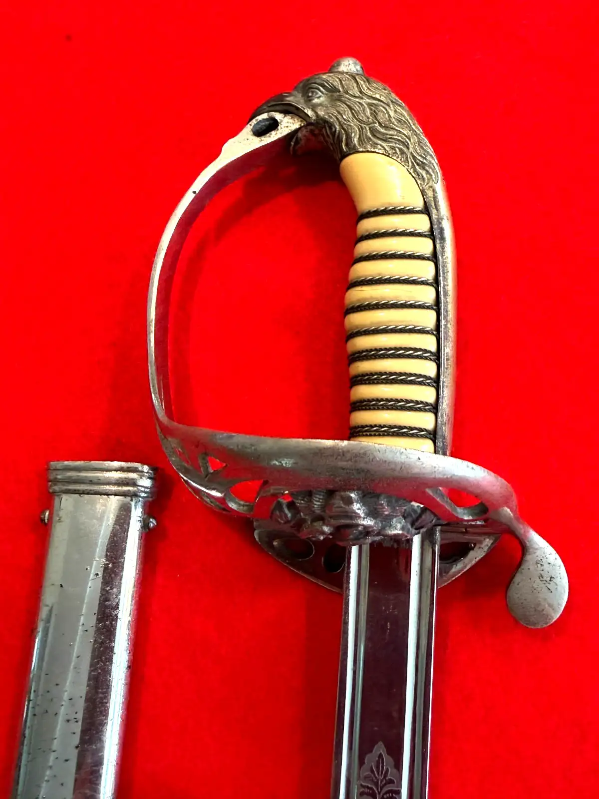 Mexican Revolution Officer Sword Toledo Blade - View 6