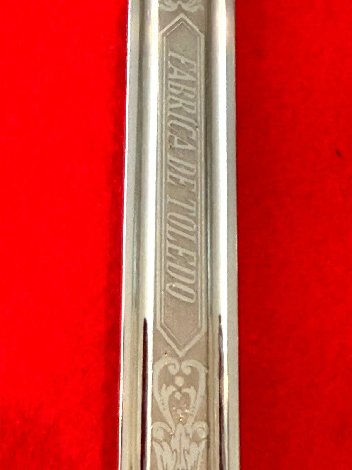 Mexican Revolution Officer Sword Toledo Blade - View 7