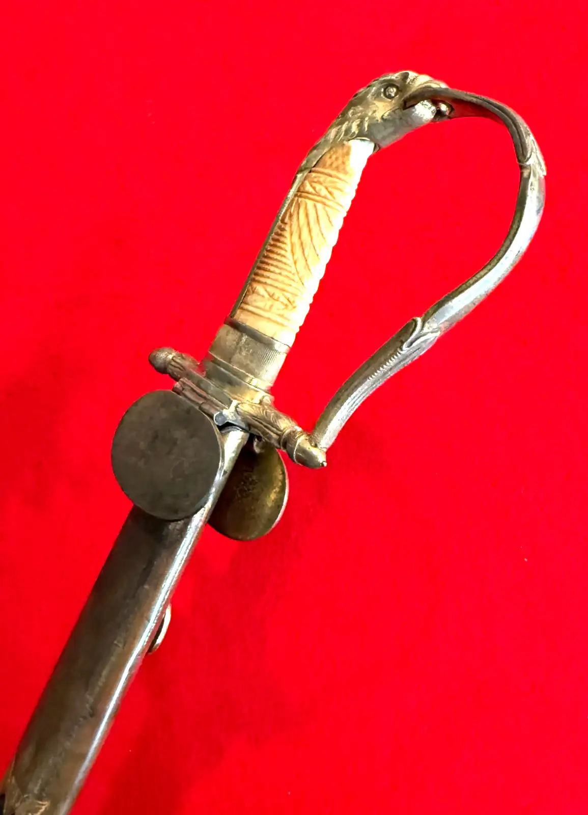 US M1841 Naval Officer Sword With Scabbard - View 13