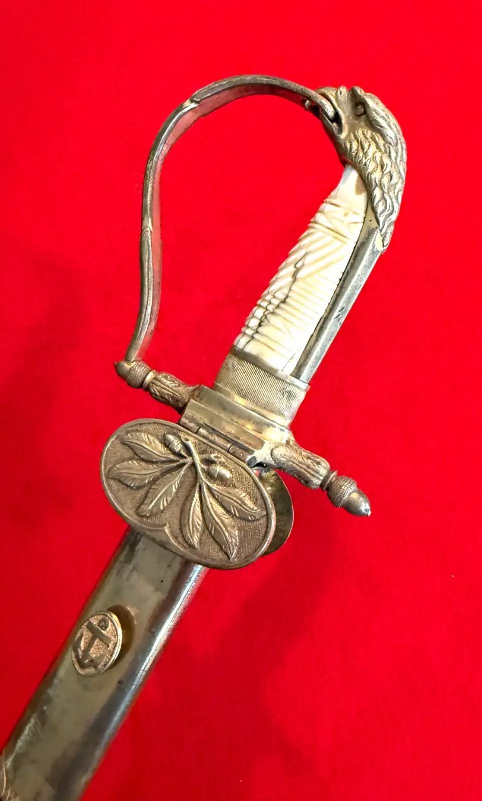 US M1841 Naval Officer Sword With Scabbard - View 16