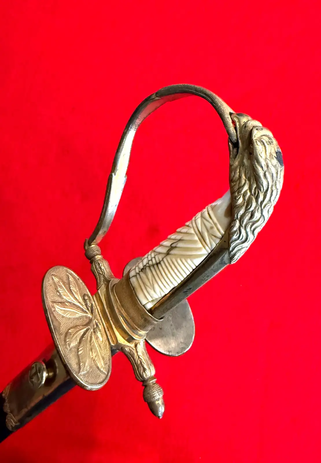 US M1841 Naval Officer Sword With Scabbard - View 19