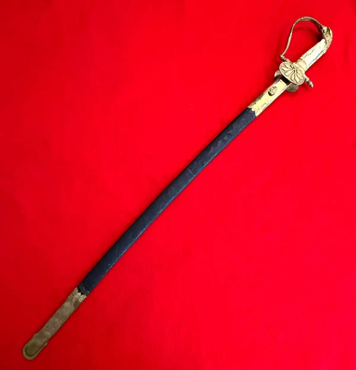 US M1841 Naval Officer Sword With Scabbard alternate view