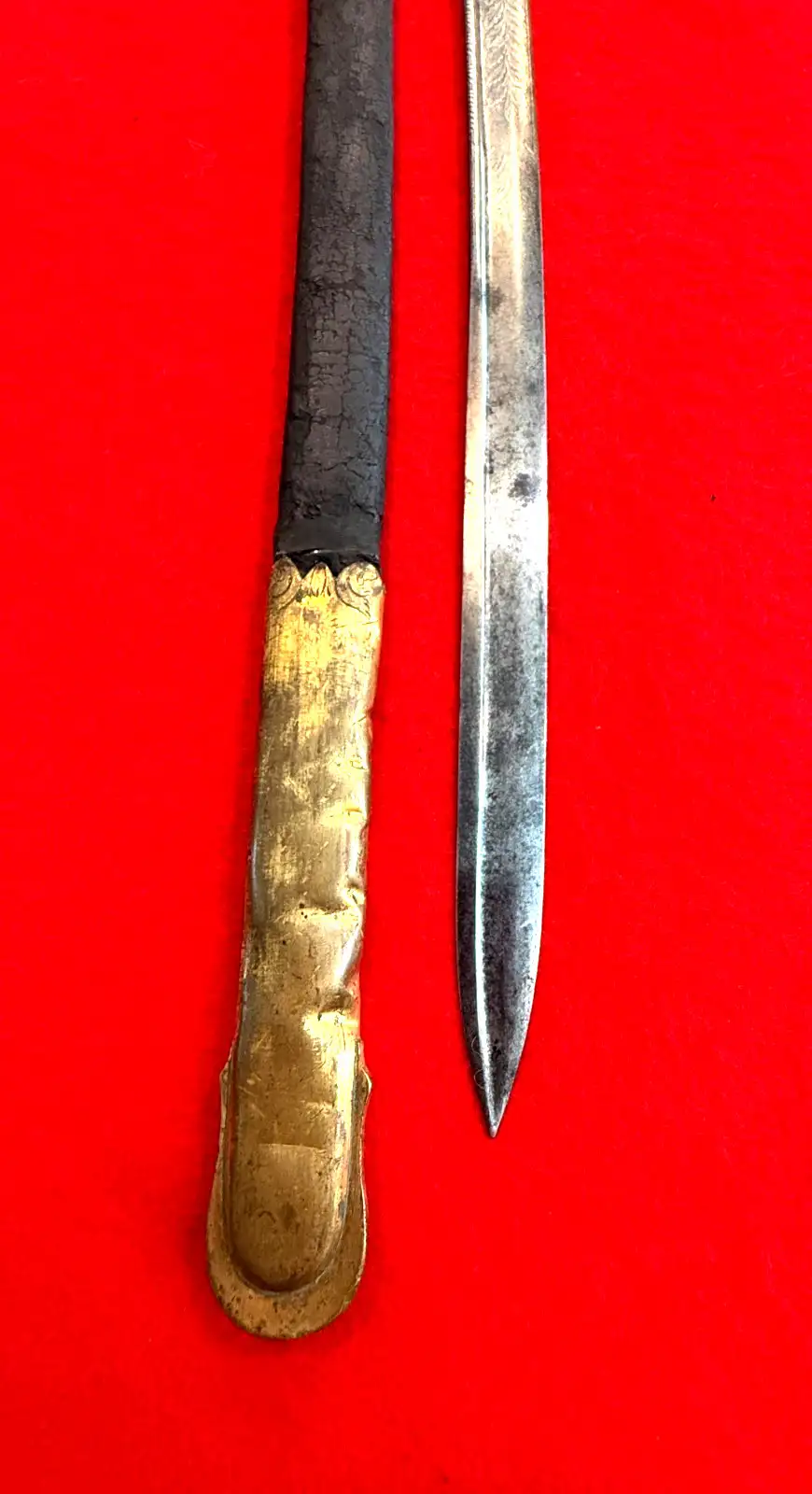 US M1841 Naval Officer Sword With Scabbard - View 9