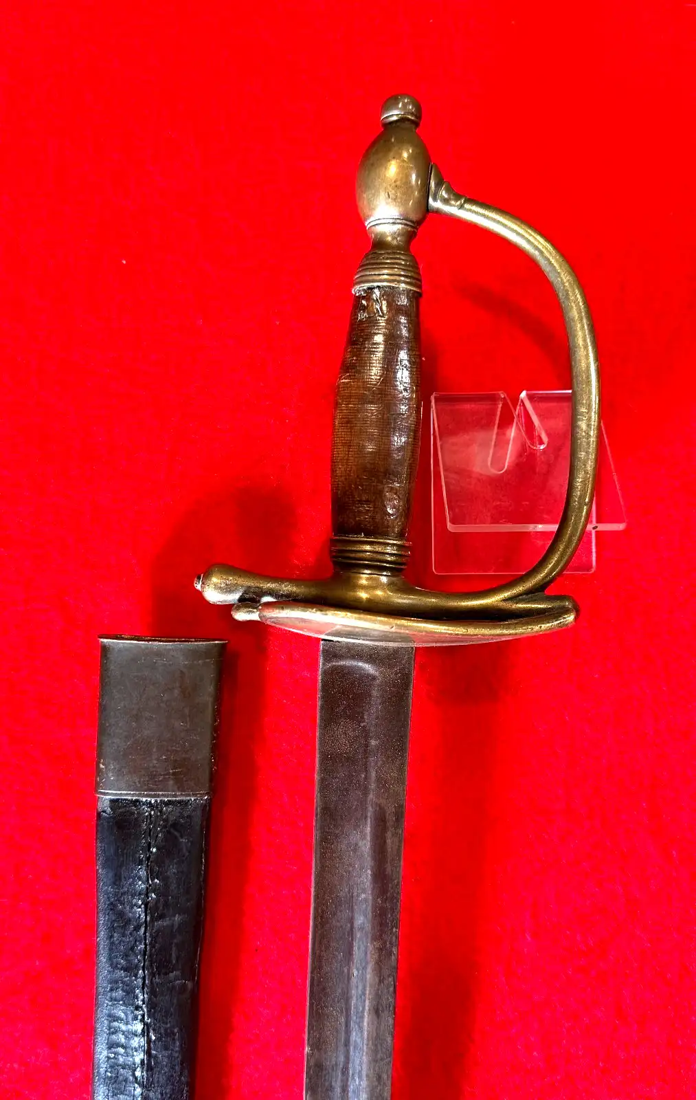 British P1796 Officer Sword With Scabbard - View 10