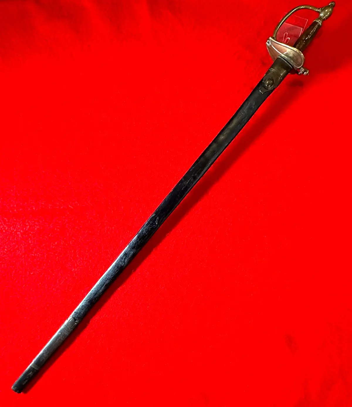 British P1796 Officer Sword With Scabbard alternate view