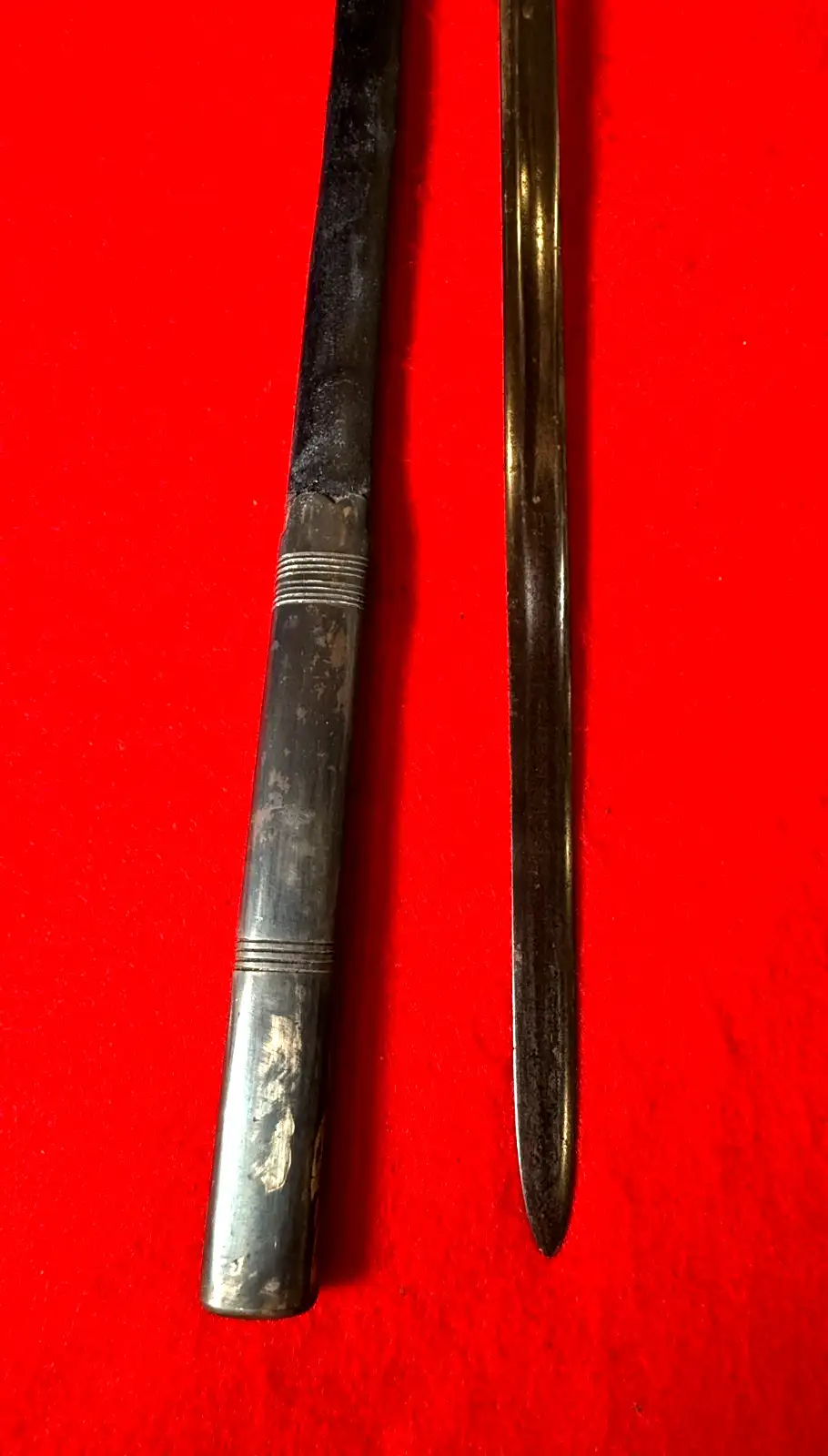 British P1796 Officer Sword With Scabbard - View 5