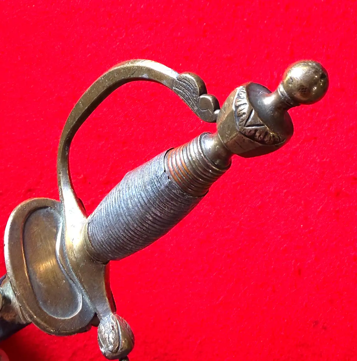British P1796 Blue and Gilt Officer's Sword - View 18