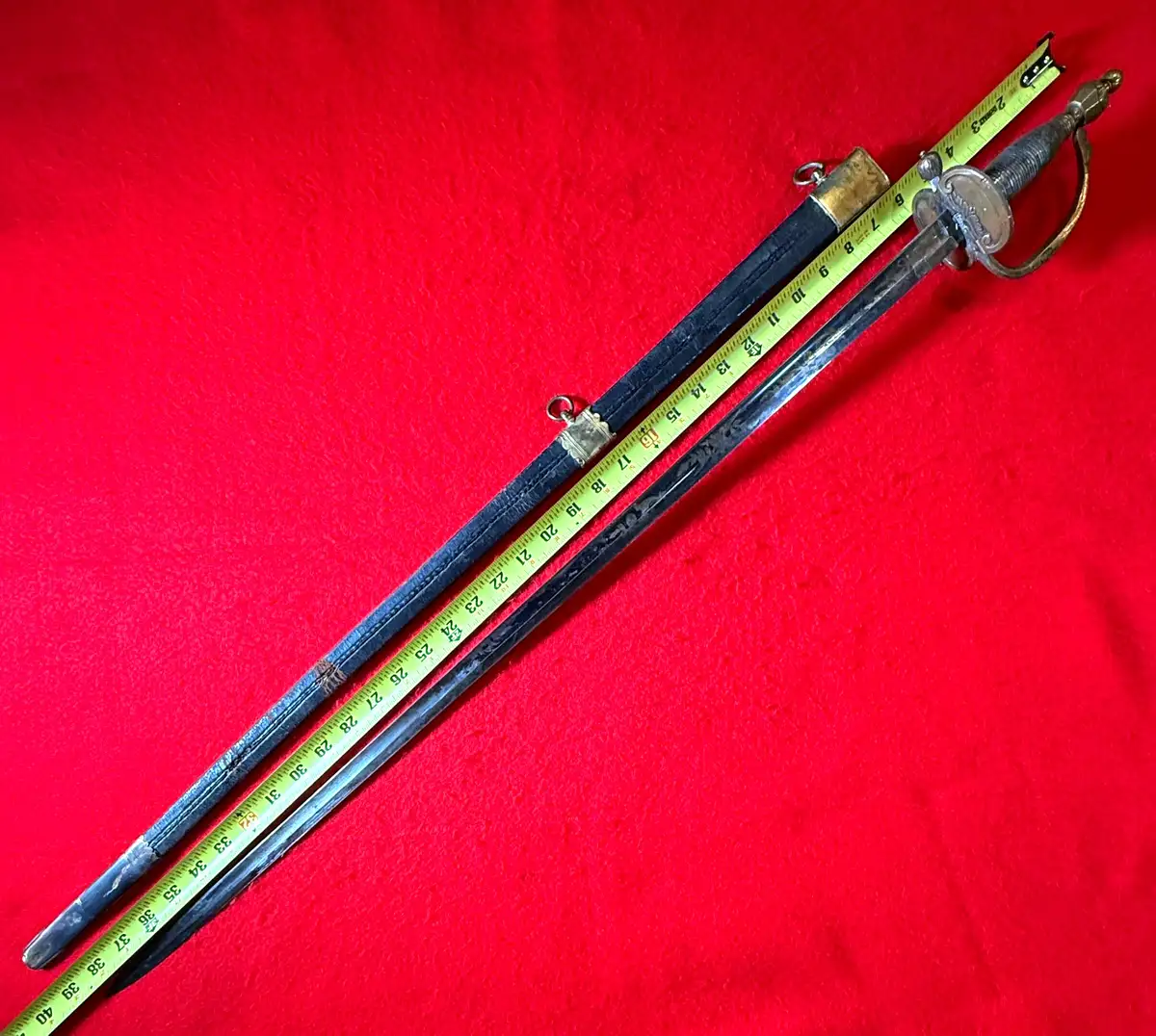 British P1796 Blue and Gilt Officer's Sword - View 4