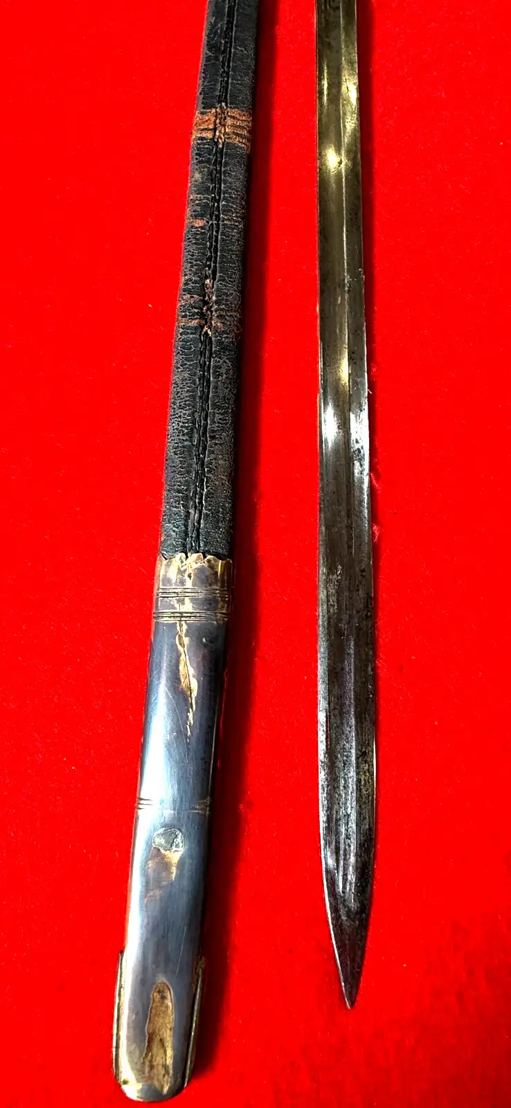 British P1796 Blue and Gilt Officer's Sword - View 9