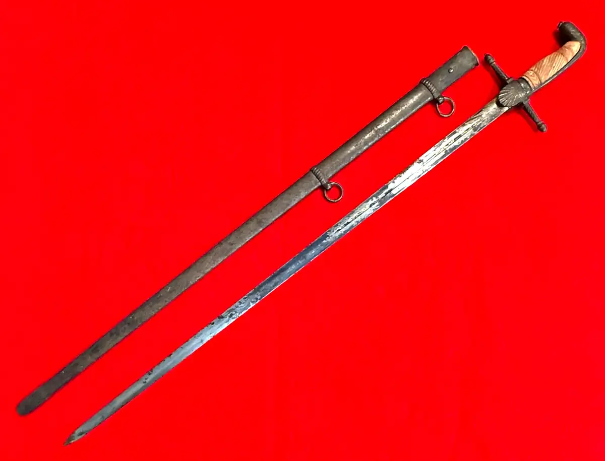 US Circa 1820 Officer Sword by P. Knecht alternate view