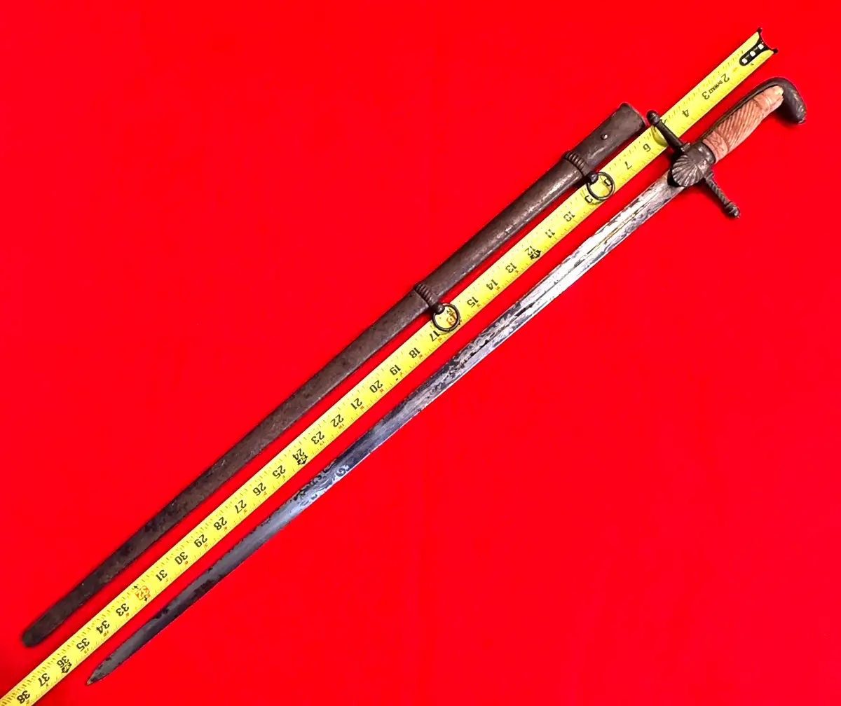 US Circa 1820 Officer Sword by P. Knecht - View 3