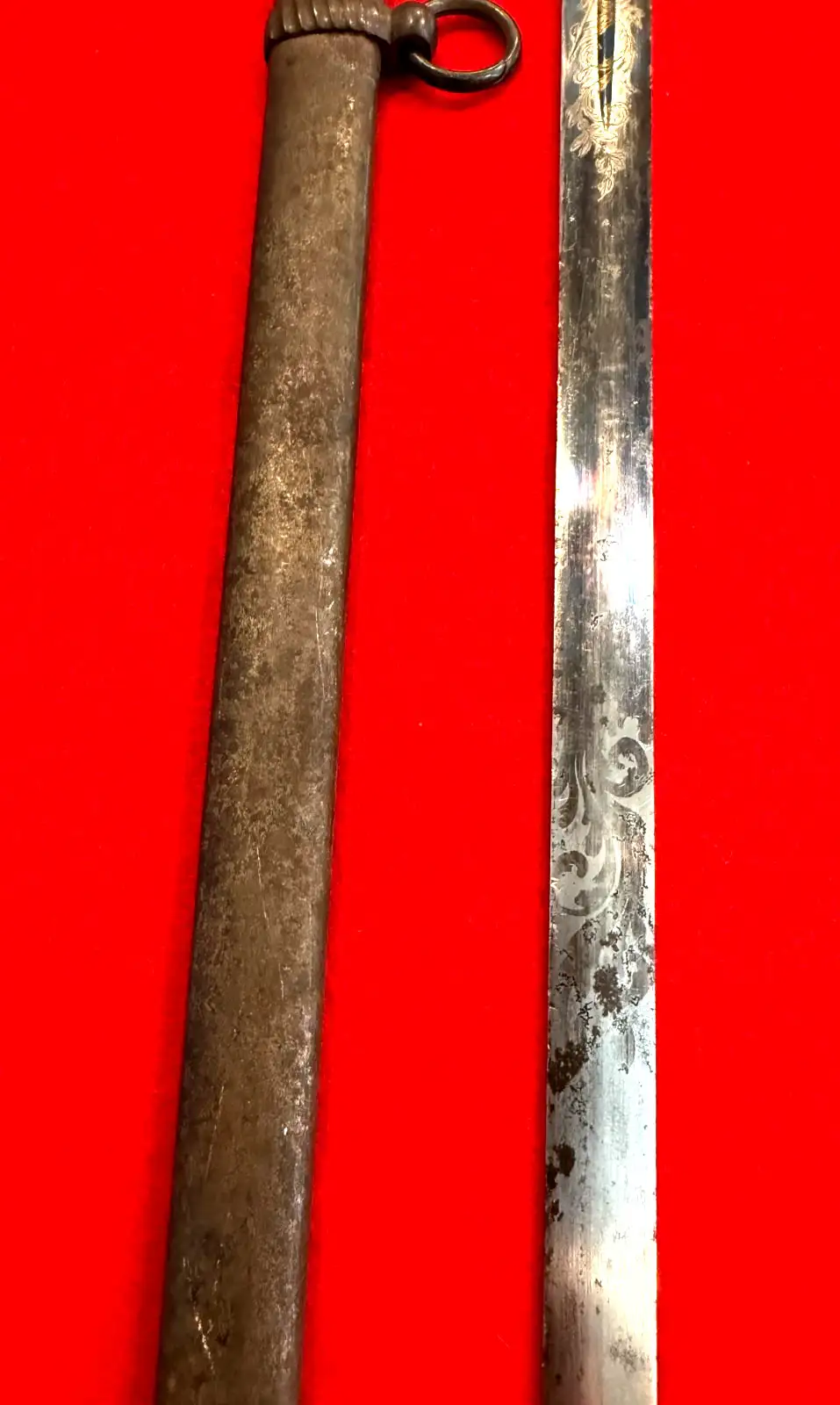 US Circa 1820 Officer Sword by P. Knecht - View 5