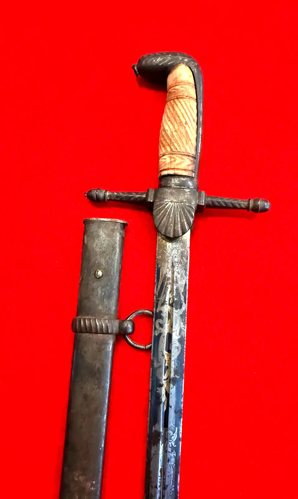 US Circa 1820 Officer Sword by P. Knecht - View 6