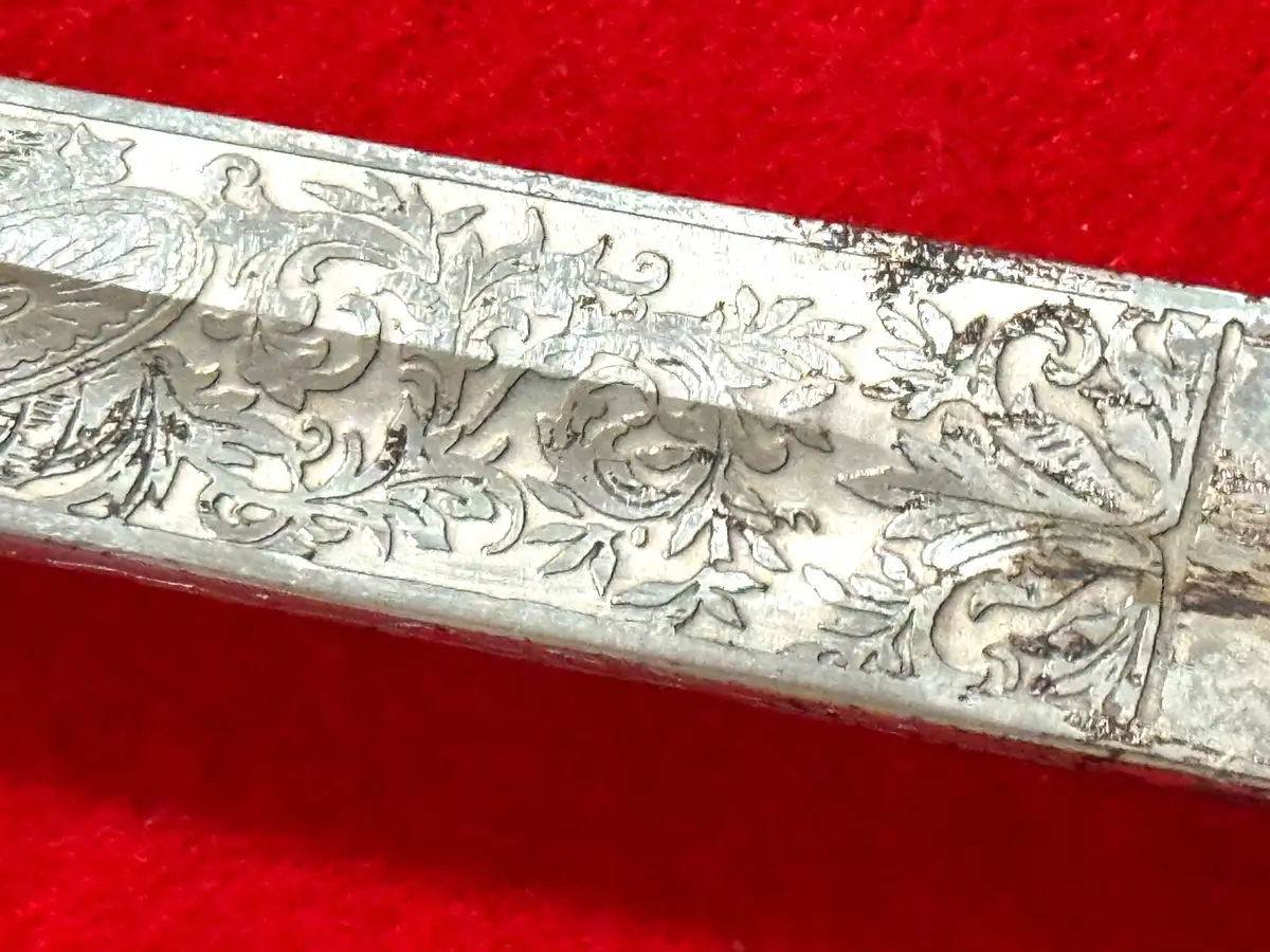 German Venezuelan Army Lion Head Officer Sword - View 10