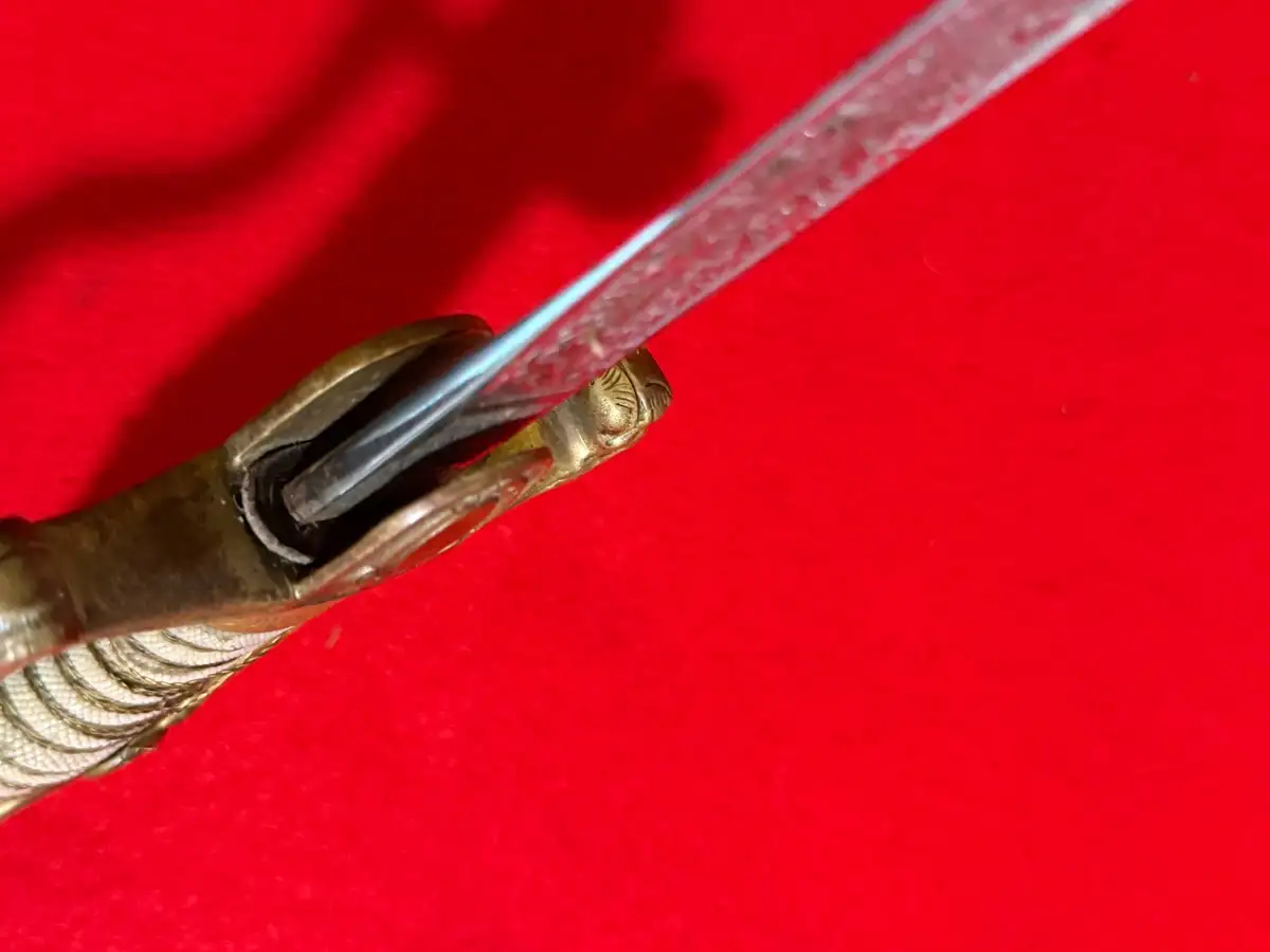 German Venezuelan Army Lion Head Officer Sword - View 18