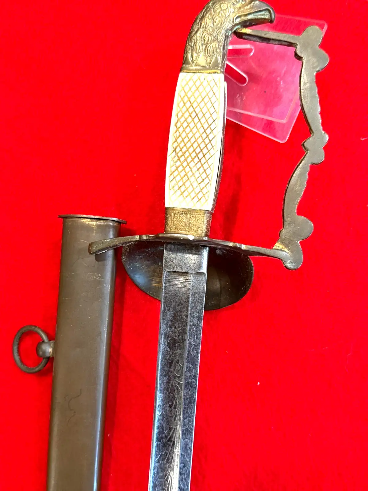 US Eagle Head Artillery Officer Sword - 10