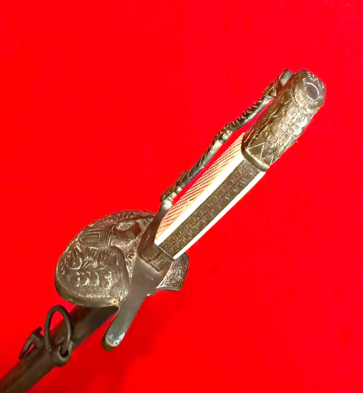 US Eagle Head Artillery Officer Sword - 23