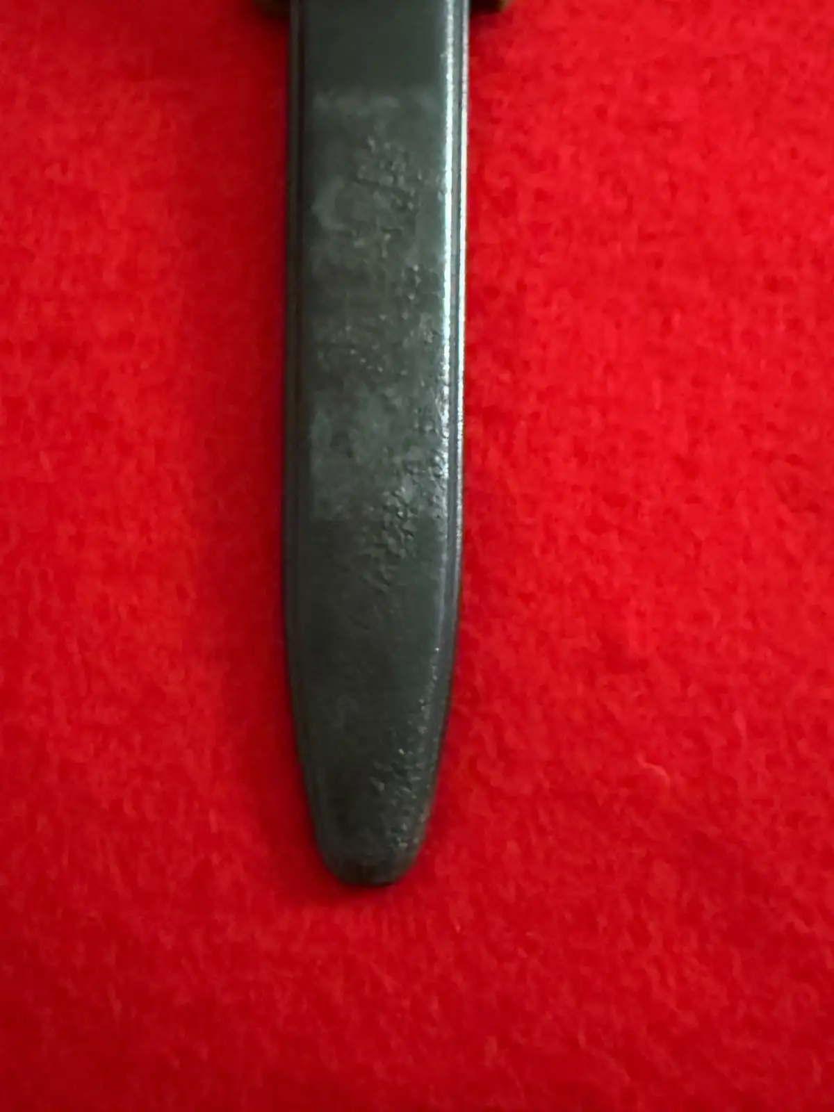 German WW2 Trench Knife with Scabbard - View 10