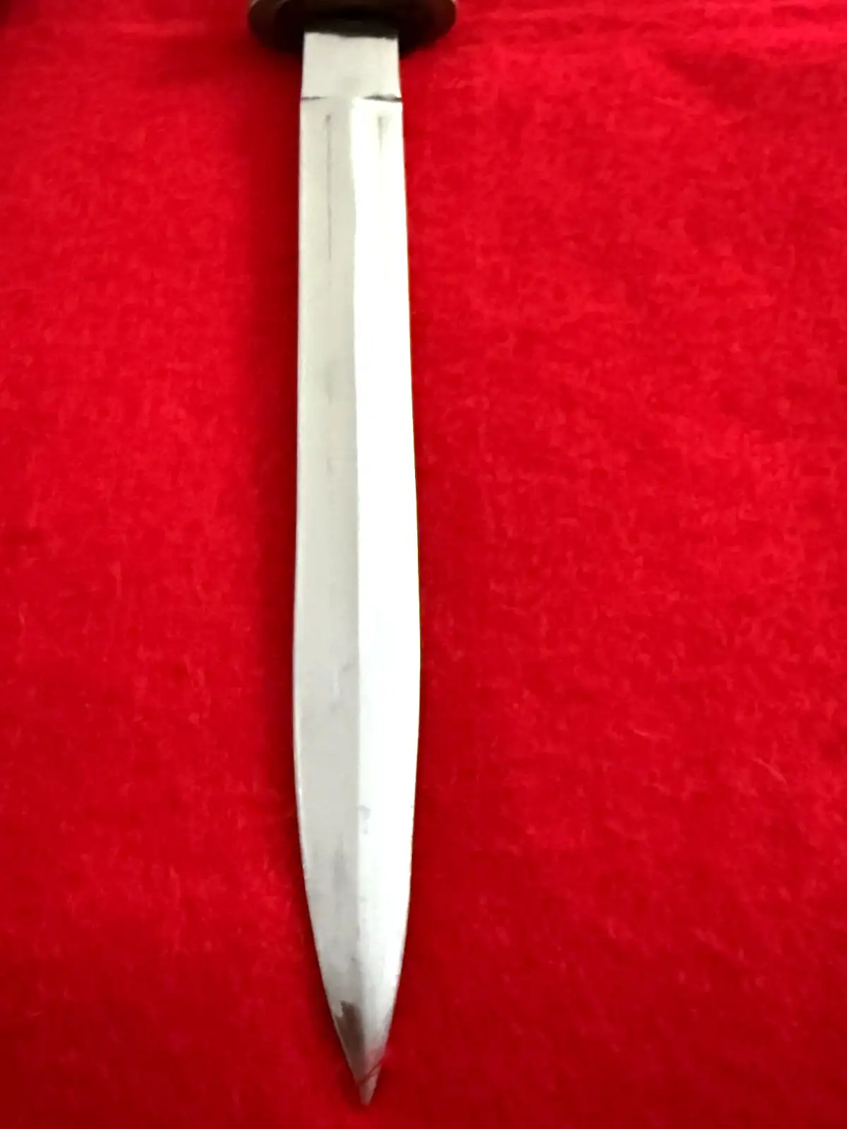 German WW2 Trench Knife with Scabbard - View 4