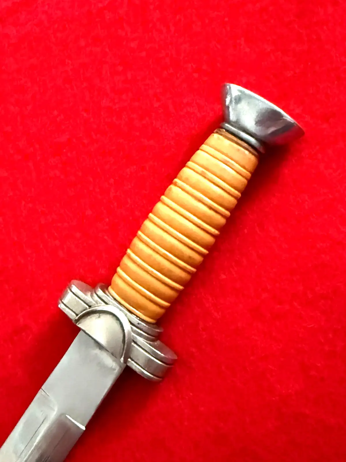 German WW2 Trench Knife with Scabbard - View 7