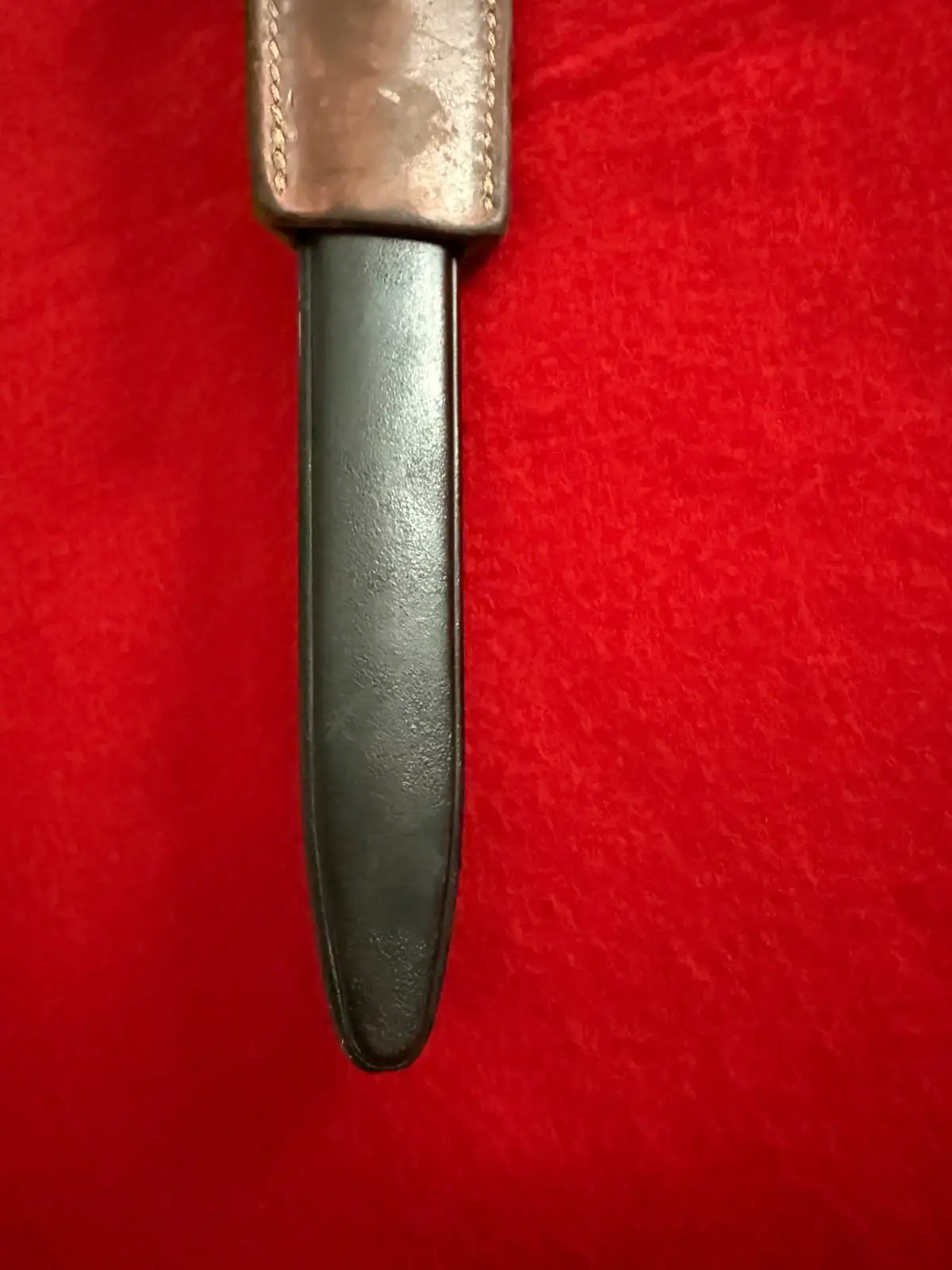German WW2 Trench Knife with Scabbard - View 9