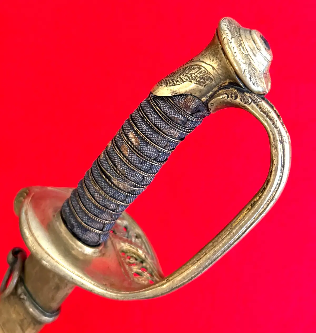 US Civil War M1850 Foot Officer Sword - View 16