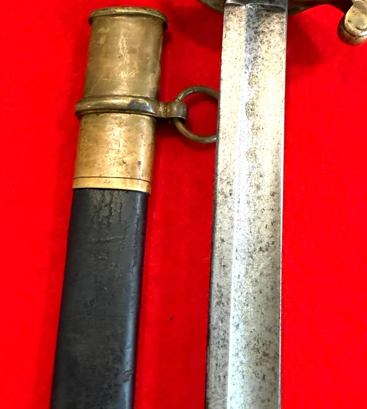 US Civil War M1850 Foot Officer Sword - View 7
