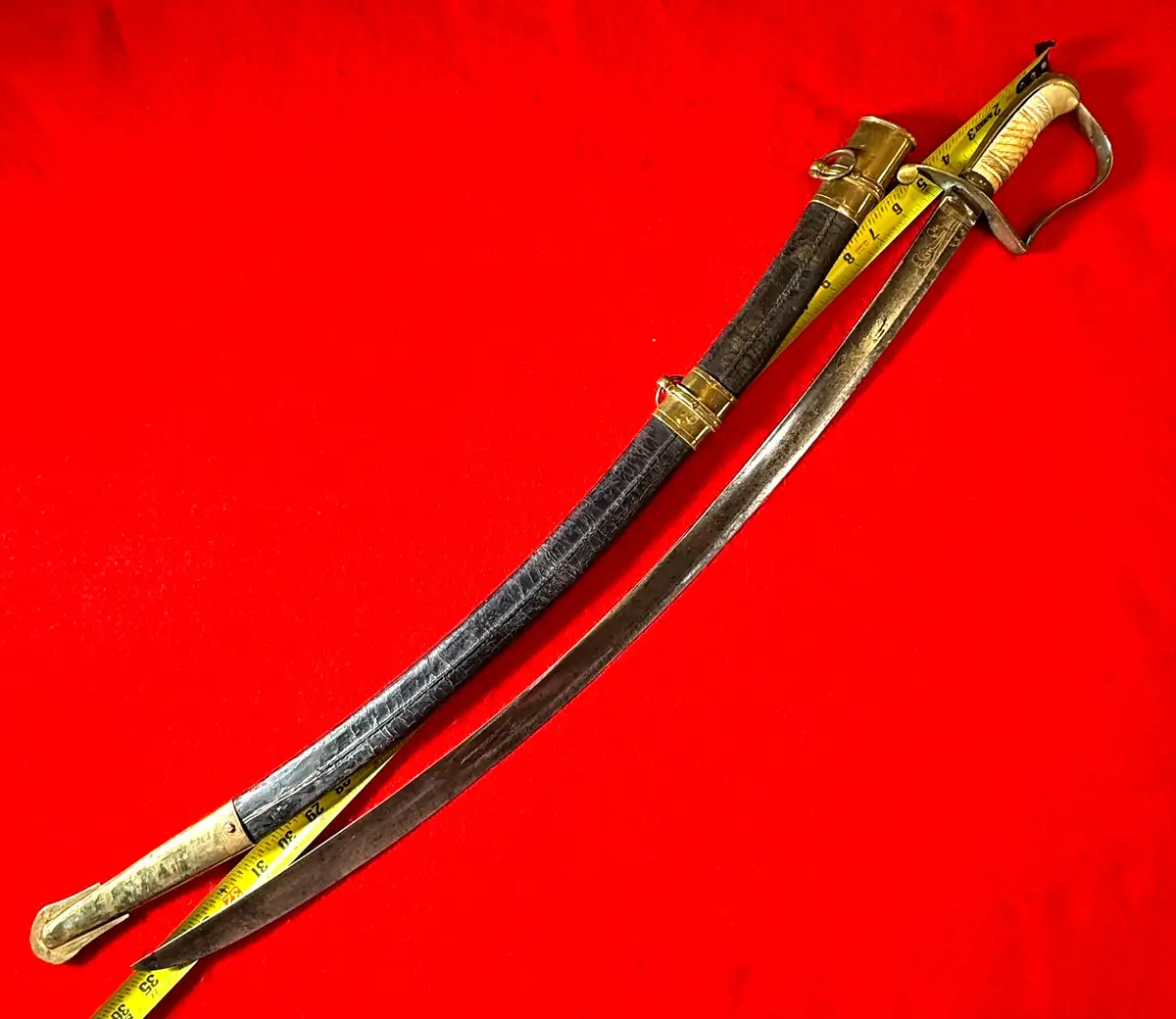 US War of 1812 Mounted Artillery Officer's Sword - View 4