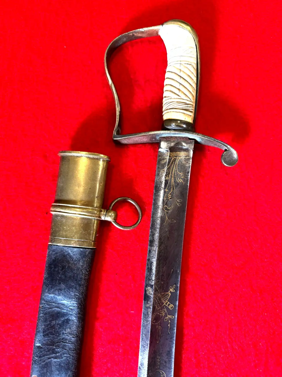 US War of 1812 Mounted Artillery Officer's Sword - View 7