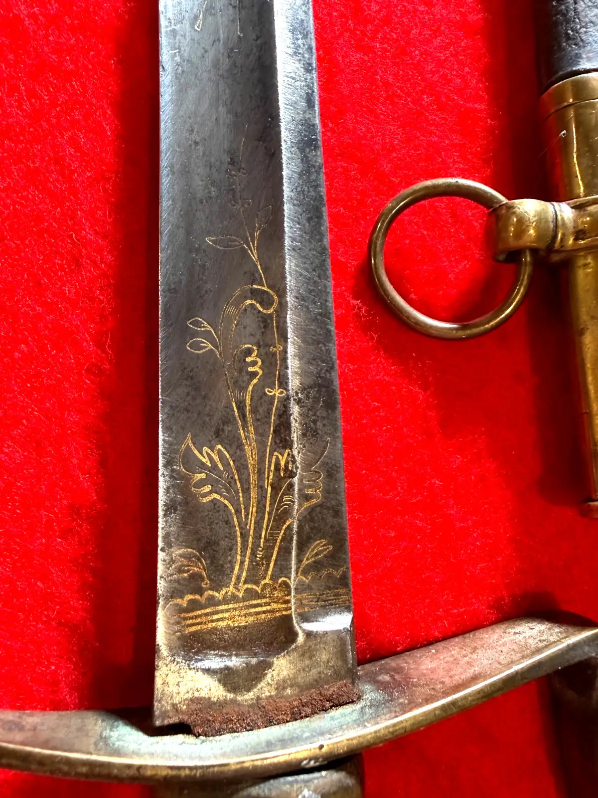 US War of 1812 Mounted Artillery Officer's Sword - View 8